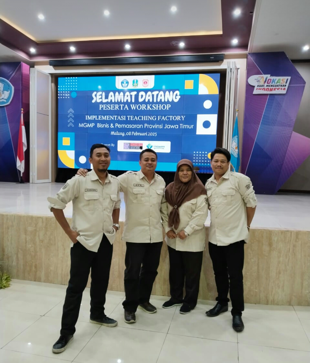 MGMP Bisnis Digital Jawa Timur Gelar Kegiatan Implementasi Teaching Factory dan Kisi-kisi LKS Digital Marketing